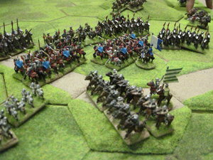 Hungarian cavalry encircled and trapped!