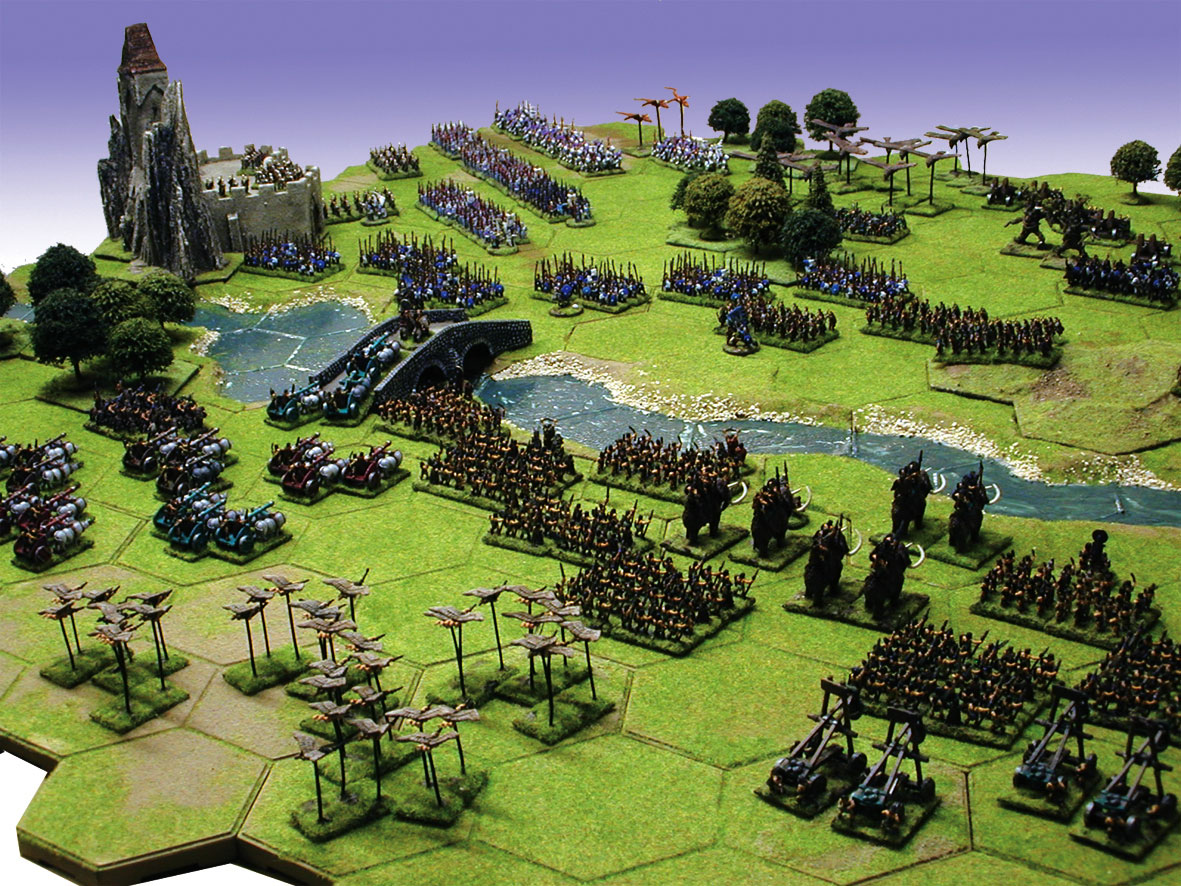 Hordes & Heroes game in action