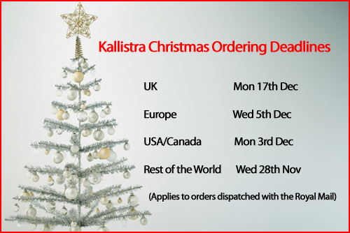 Christmas Ordering Deadlines 2012