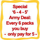 6 for 5 Army Deal