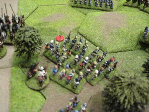 The Korean heavy cavalry defeat, push back and disrupt the Samurai centre. Samurai defeat is imminent!