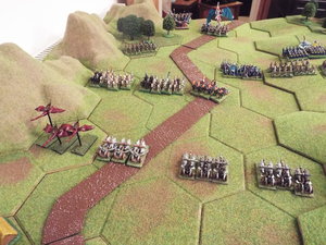 Too tempting! The missile cavalry let loose their arrows