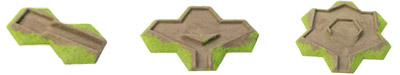 Flocked 10-15mm  Strongpoints