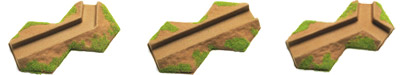 Flocked Desert Transition 10-15mm Trenches