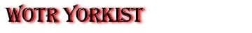 WOTR Yorkist Army