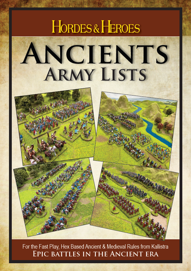 Hordes and Heroes Ancients Army List 