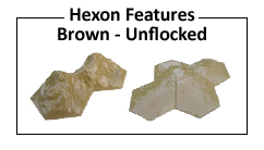 Brown Hexon Features