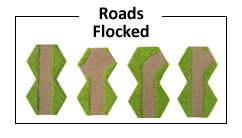 Hexon Roads Flocked