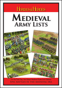 Hordes and Heroes Medieval Army Lists