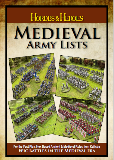 Hordes and Heroes Medieval Army Lists