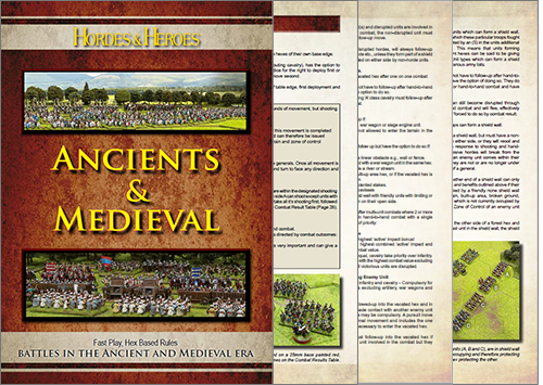 New Release - Hordes and Heroes Ancients and Medieval Rules - FREE download