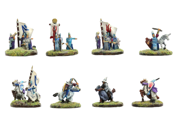 Warmaster 10mm High Elves Characters