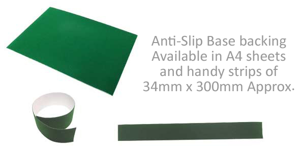 Anti-slip base backing