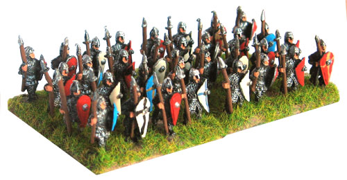 Armoured Spearmen - Standing H-5001