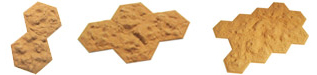 Flocked Desert Pulverised Ground