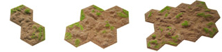 Flocked Pulverised Ground