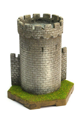 Resin tower