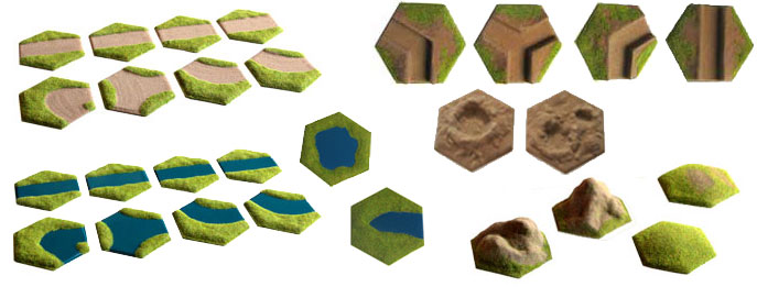 single Hex features