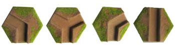 Single Hex trenches