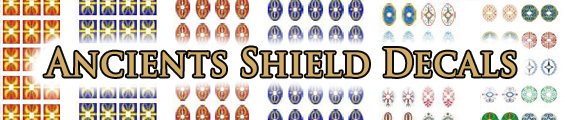 Ancients Shield Decals - Now Available!