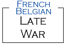 French - Belgian Late War from Kallistra